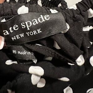 Kate Spade Black and White Polka Dot Design